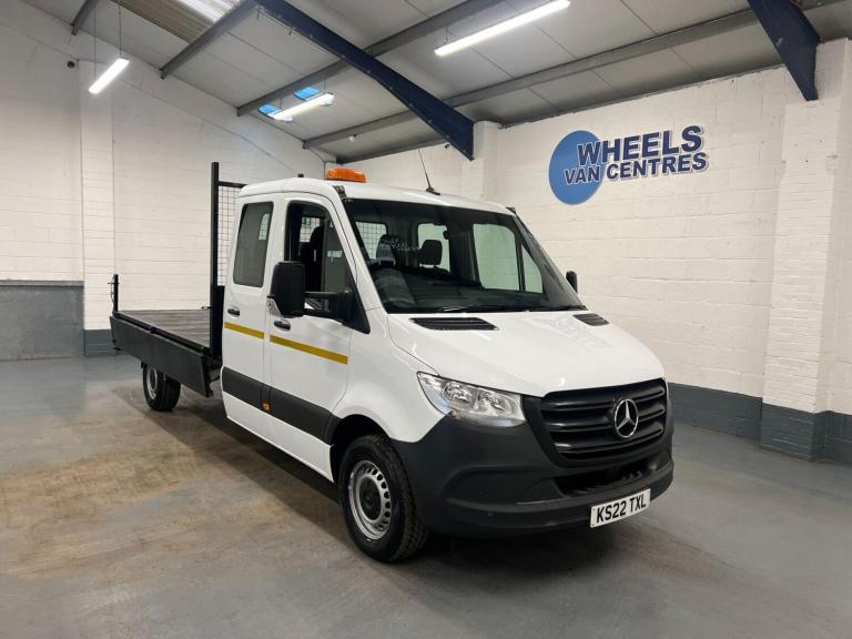 2022 Mercedes-Benz Sprinter 3.5t Progressive Crew Cab Tipper CHASSIS CAB DIESEL Manual