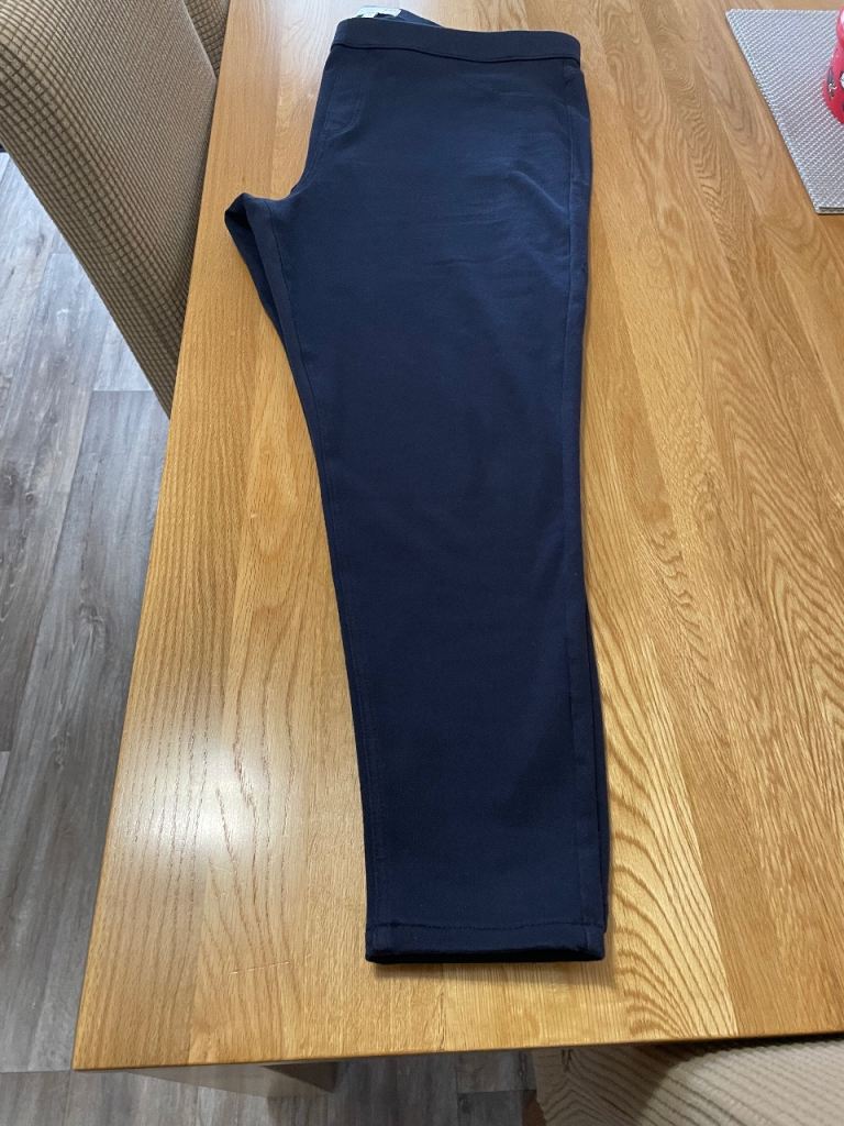 M&S Dark Blue Denim Jeggings - Size 22 Regular, NEVER WORN