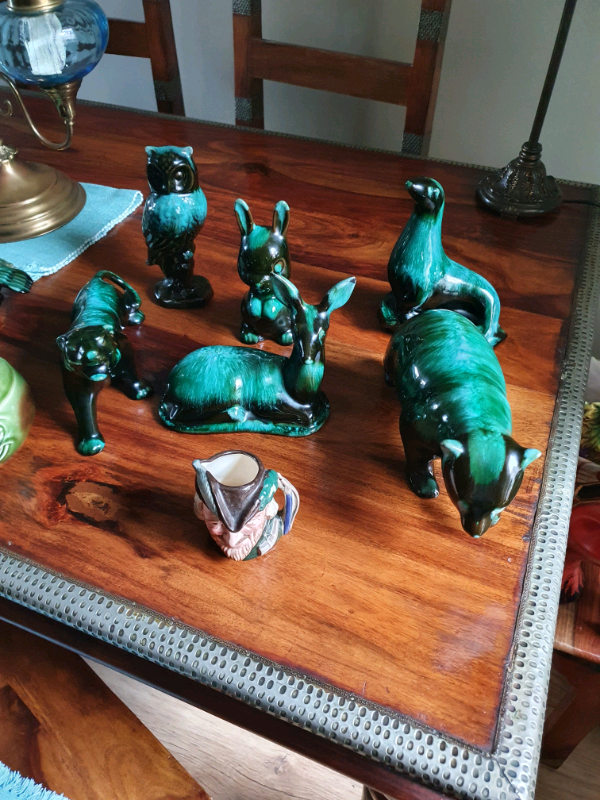 A great selection of blue Mountain potery. 