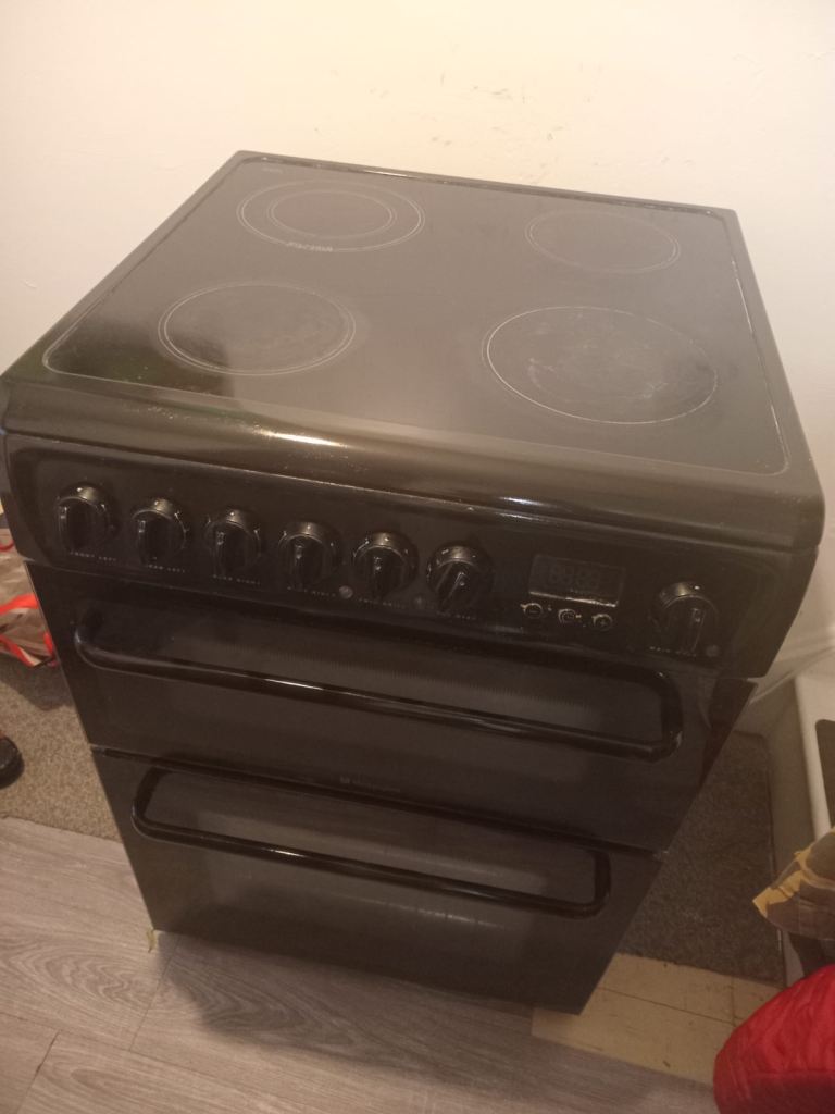 Black Electric cooker