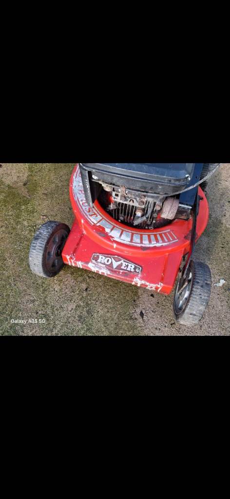 Rover lawnmower self drive 