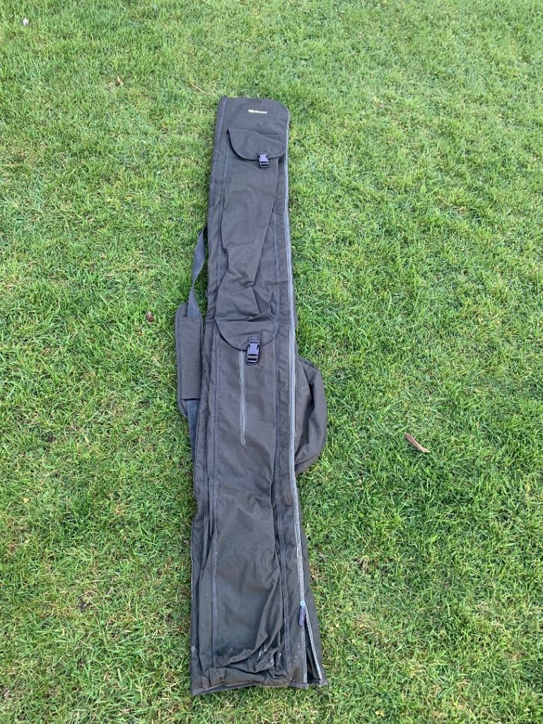 Wychwood comforter multi sleeve 3 fishing rod reel carry all shoulder bag holdall