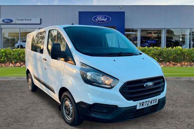 2022 Ford Transit Custom 300 Leader L1 SWB Double Cab In Van FWD 2.0 EcoBlue 105ps Low Roof Manua...