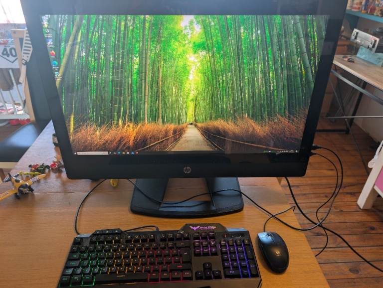 Computer HP Z1 monitor 