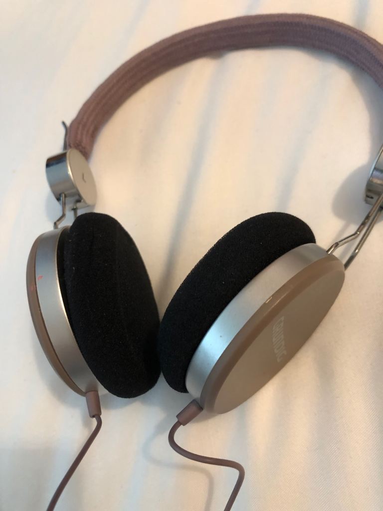 Grundig Headphones – Brown, Good Condition