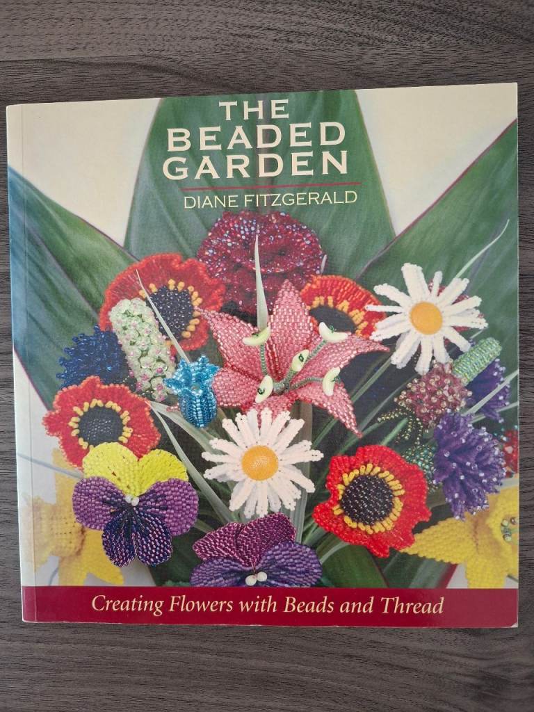 Book - The Beaded Garden - Used Good Condition