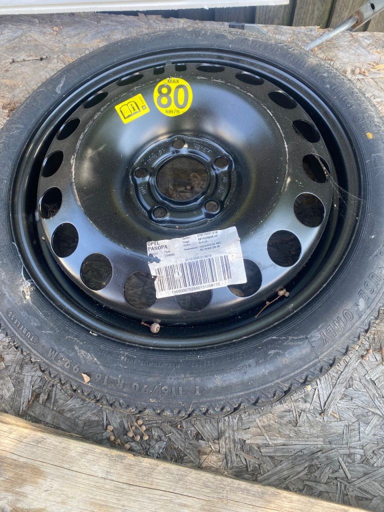 Brand new space saver tyre 