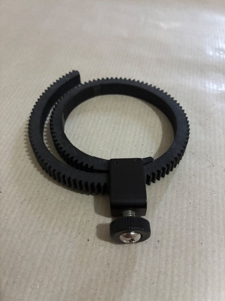 Quality Adjustable Flexible Dslr Follow Focus Gear Ring Belt 30cm Aperture Zoom