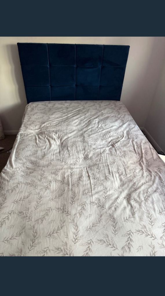 image for Double Divan Bed and Mattress 