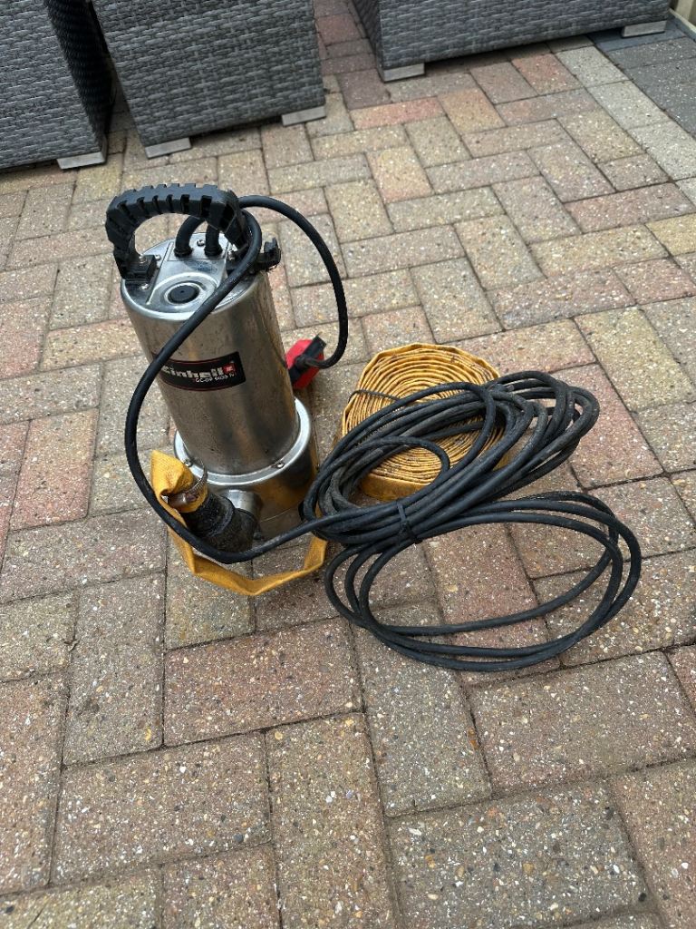 Submergedable pump