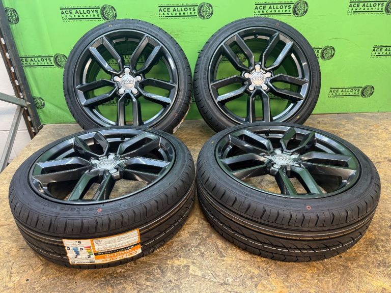 *REFURBISHED* OEM AUDI A3 S3 8V 18” 5x112 ALLOY WHEELS + NEW TYRES VW CADDY SEAT