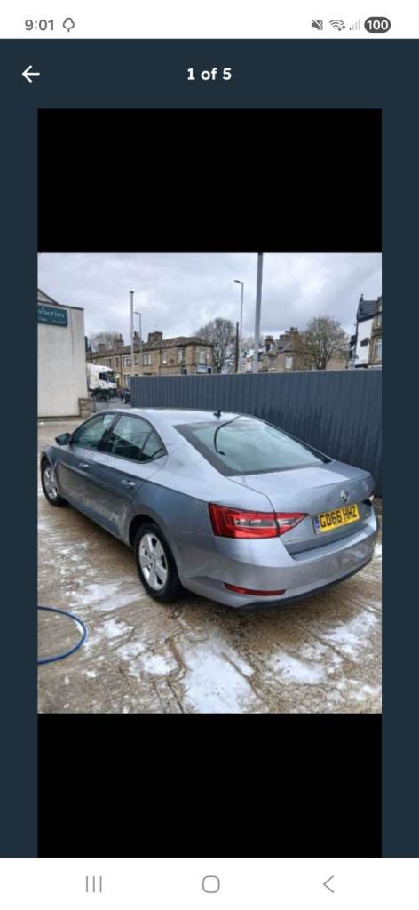 Skoda, SUPERB, Hatchback, 2016, Manual, 1598 (cc), 5 doors