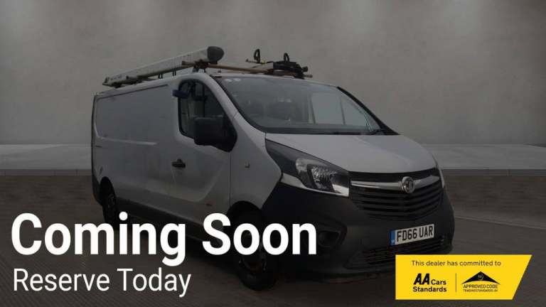 2017 Vauxhall Vivaro 2900 1.6CDTI BiTurbo 125PS H1 Van PANEL VAN DIESEL Manual