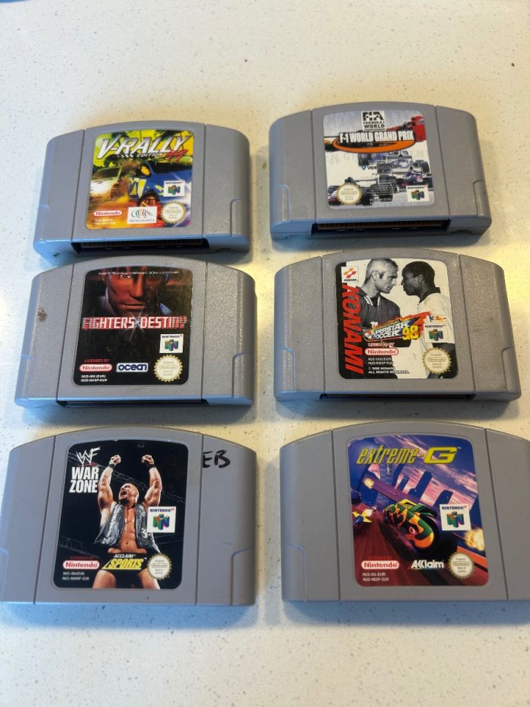 Nintendo 64 games bundle 