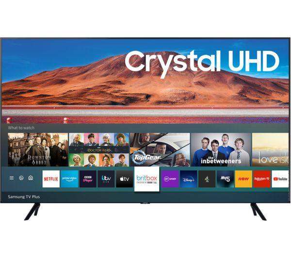 Samsung 43 inch Smart Crystal Ultra HD 4K TV, Quad Core, WiFi, Latest Apps, Apple Airplay