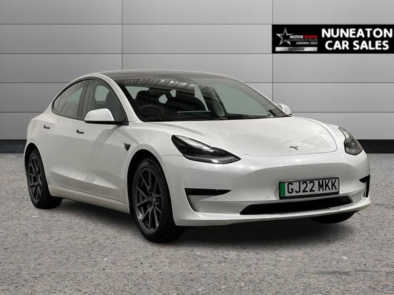 2022 Tesla Model 3 Standard Range Plus Saloon 4dr Electric Auto RWD (241 bhp) Saloon ELECTRIC Aut...