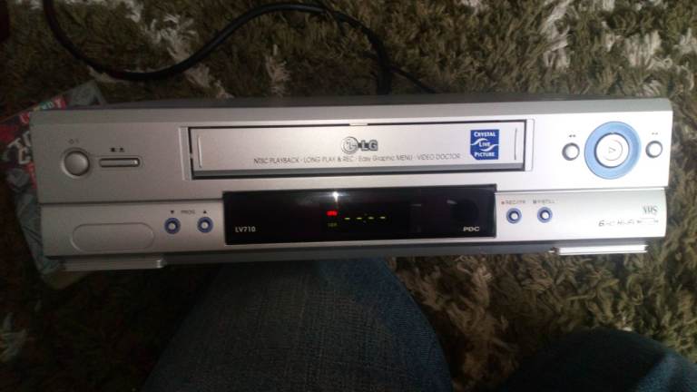 for sale lg  vhs  video player  no remote /good working order £15