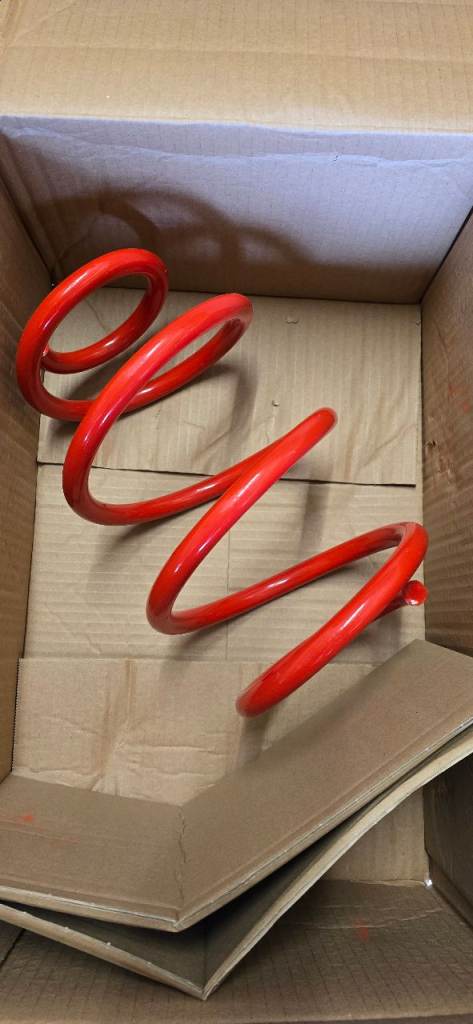 SINGLE LO LOWERIG SPRINGS for VOLKSWAGEN TRANSPORTER T5 2.5 TDi 40mm **FRONT**