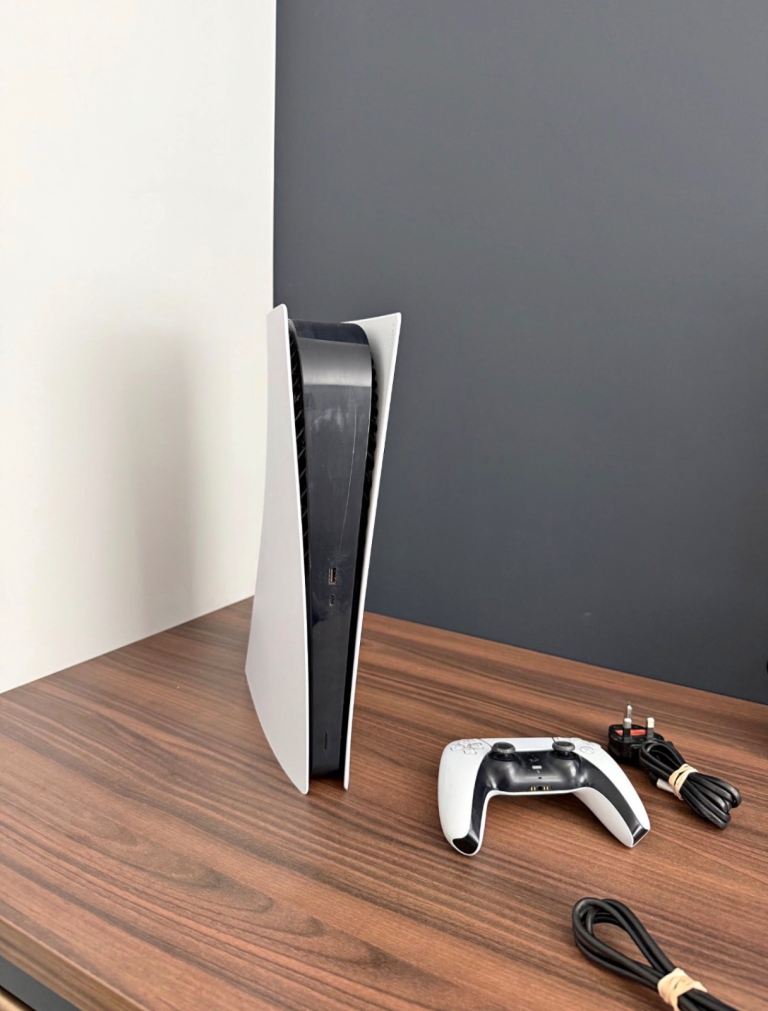 Sony PlayStation 5 Console with Controller and Cables
