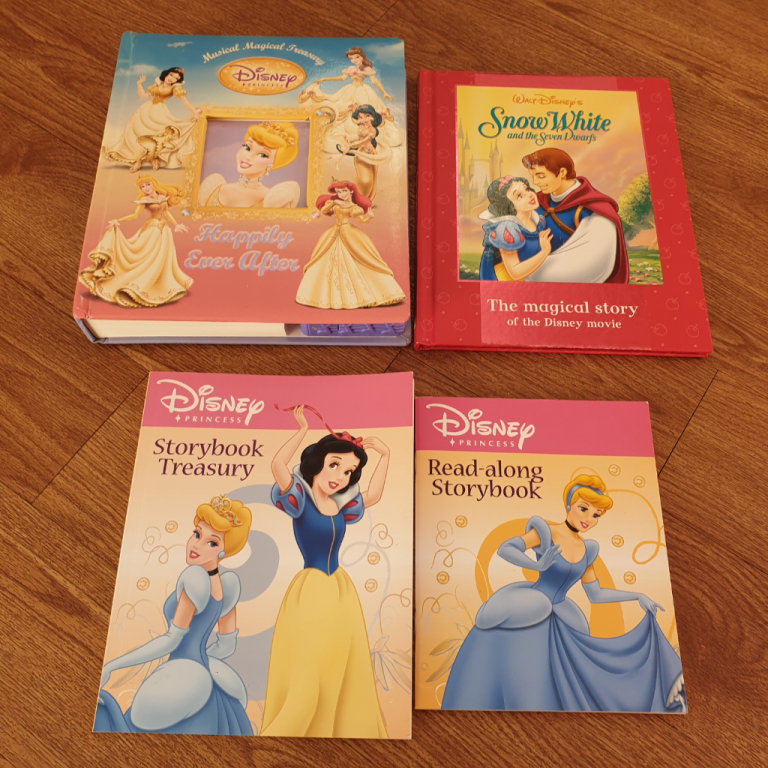 A selection of Disney Princess books
