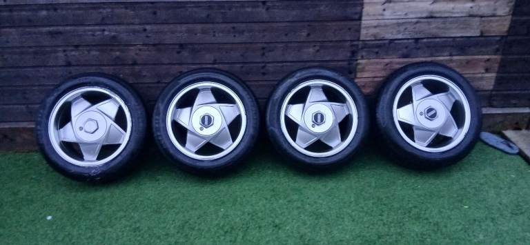 Atiwe.. golf, polo, fabia, a3, bmw, toyota, subaru, retro alloy wheel, vw, 5×100, 