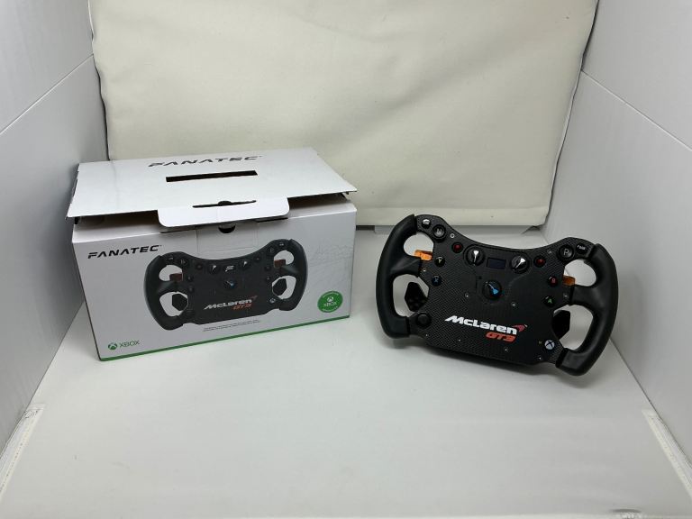Fanatec McLaren GT3 v2 racing wheel 