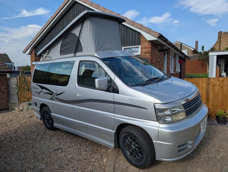 Nissan Elgrand campervan, 1998, 3300 (cc) petrol