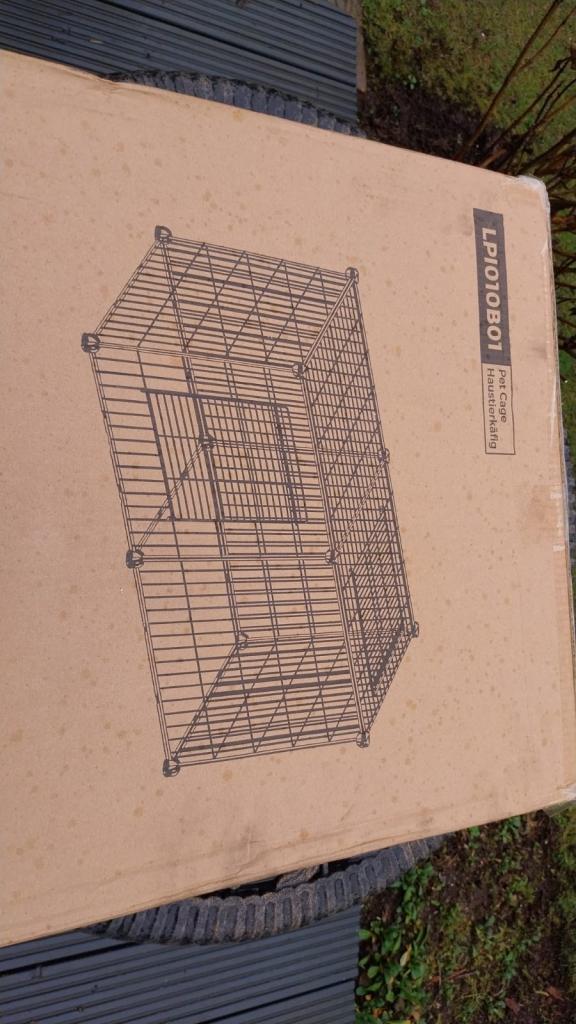 METAL GARDEN PET CAGE.
