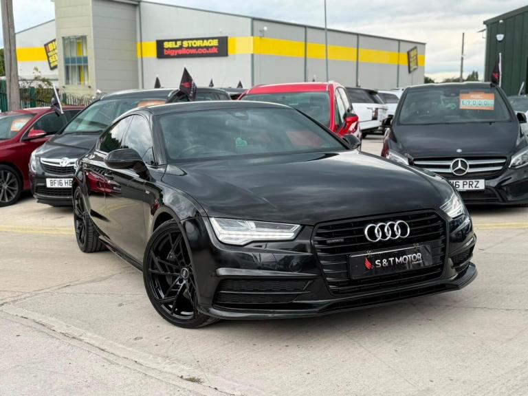 2014 Audi A7 3.0 BiTDI Quattro 320 Black Edition 5dr Tip Auto HATCHBACK DIESEL Automatic