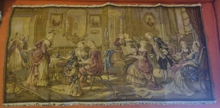  Tapestry Woven Fabric 98cm x 49cm  