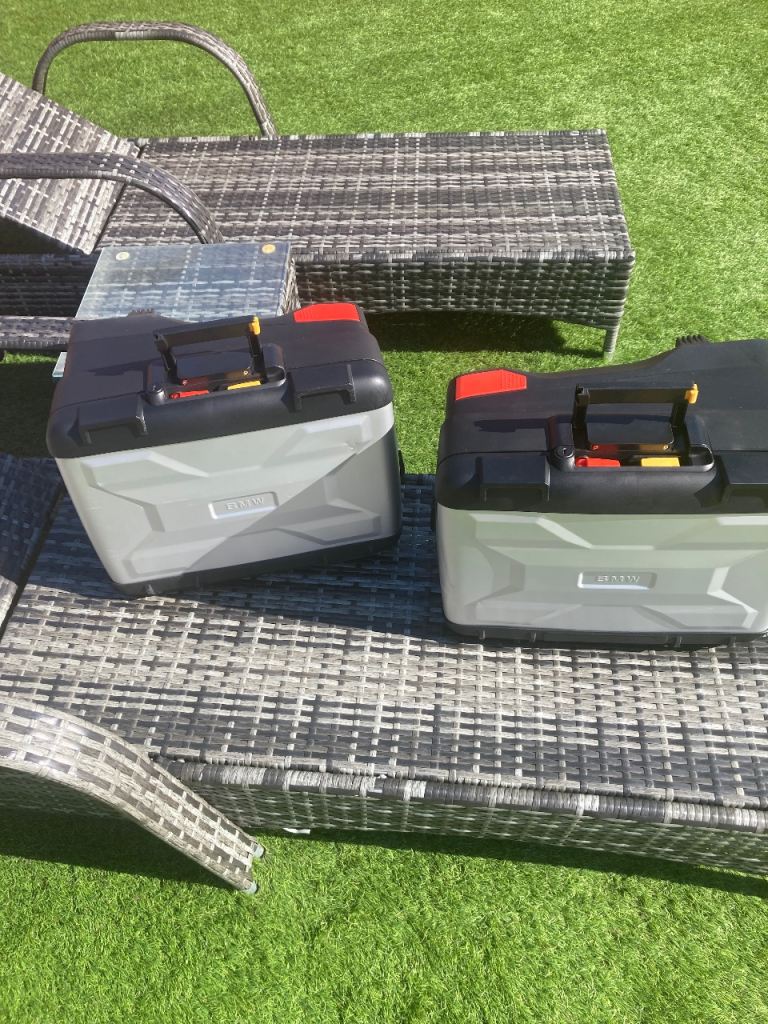 BMW r1250 gs side panniers