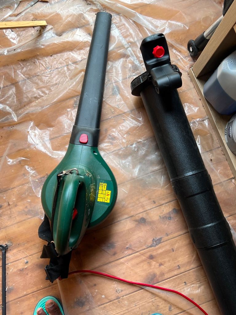 Bosch Electric Garden Blower - Green, Ready to Use