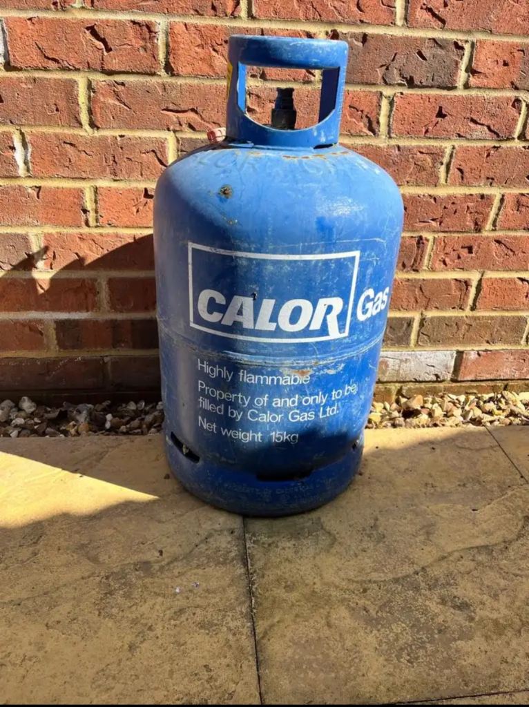 image for Empty gas bottle 