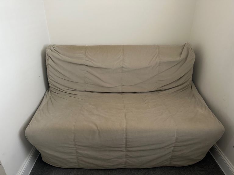 IKEA 2 Seater sofa bed settee (beige)