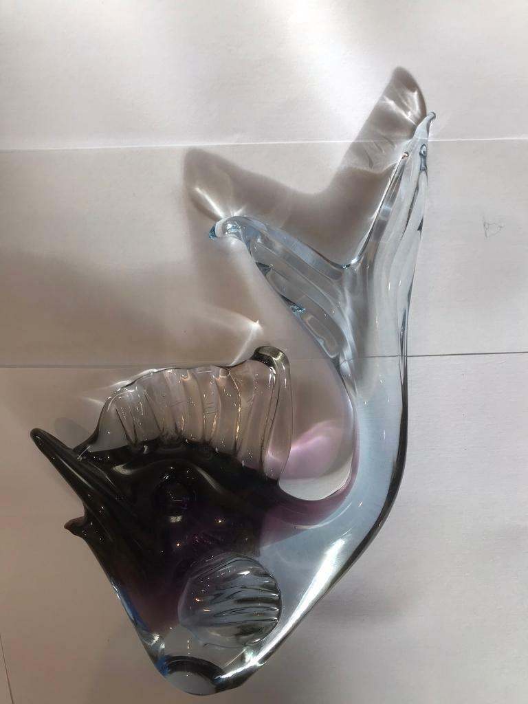 Murano style glass fish. 
