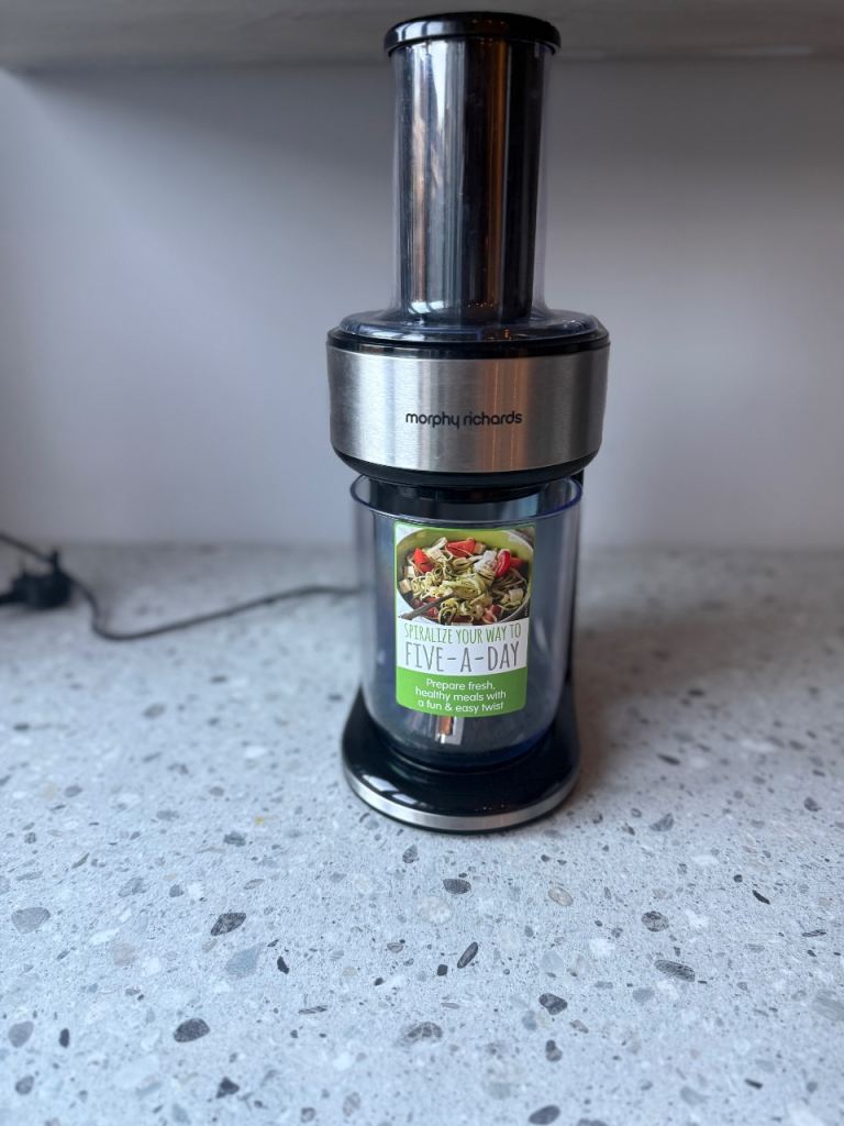Morphy Richards Spiralizer Express | Electric Vegetable Slicer | RRP £40+