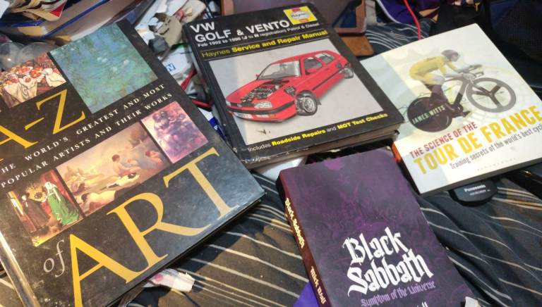 Christmas present gift Books manual car golf vw black sabbath tour de france art paintings