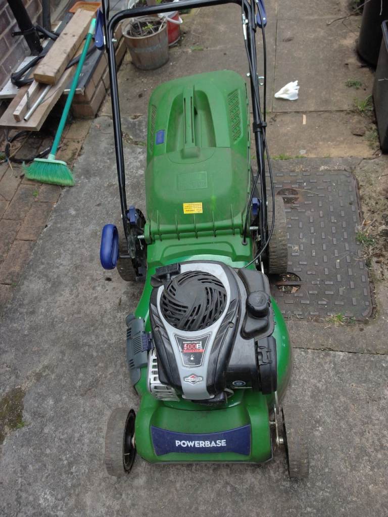 POWERBASE Petrol Lawn Mower – Good Working Condition
