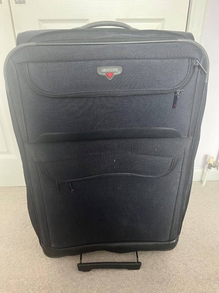 Two Antler Suitcases