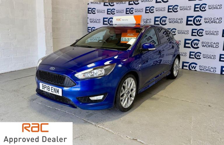 2018 Ford Focus 1.0 EcoBoost 140 ST-Line Navigation 5dr HATCHBACK PETROL Manual