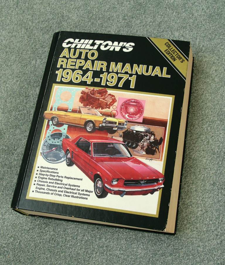 Chiltons Auto Repair Manual 1964- 1971