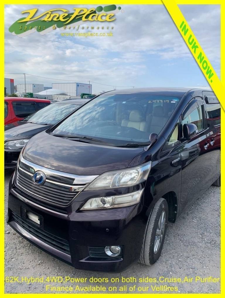 2012 Toyota Vellfire 2.4 Hybrid X, 7 Seats, Auto MPV Hybrid Automatic