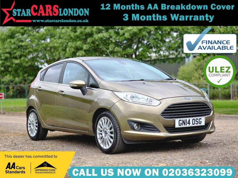  Ford Fiesta 1.0T EcoBoost Titanium Powershift Euro 5 5dr Petrol Automatic