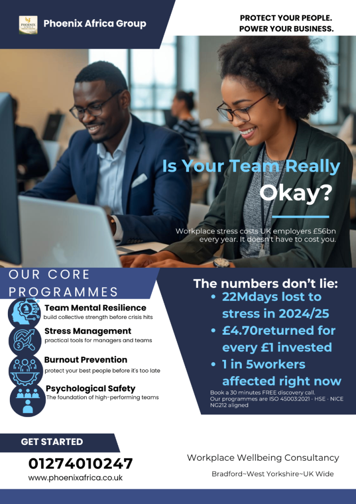 Workplace Wellbeing Training & Advisory