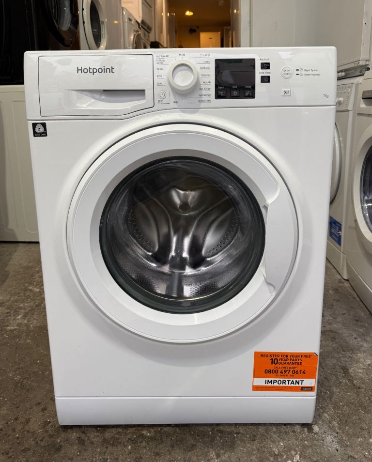7KG HOTPOINT NSWM743 NICE WASHING MACHINE WITH WARRANTY       