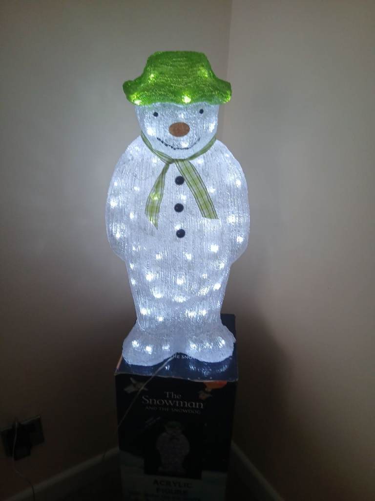 The Snowman Acrylic Figure