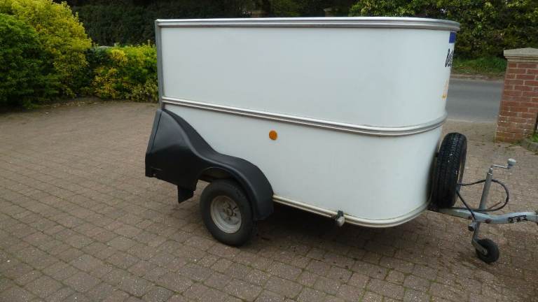   IFOR WILLIAMS BOX TRAILER BV64 CAMPING VAN BIKE MARKET CAR BOOT STORAGE 