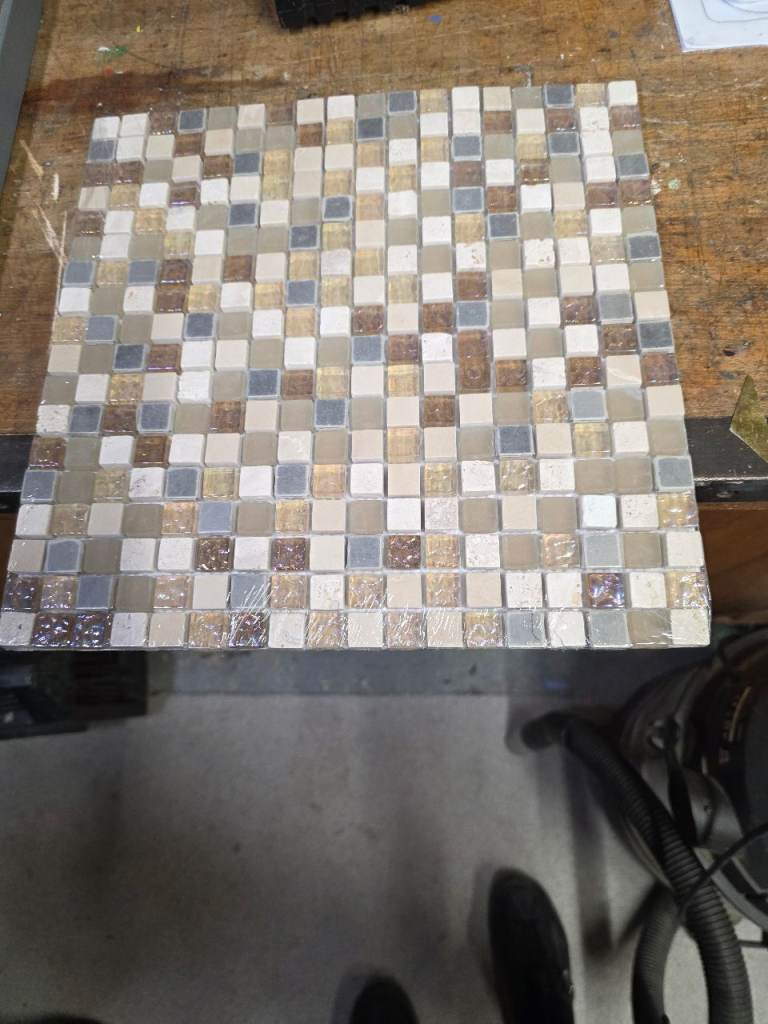 Sheet of mosaic tile