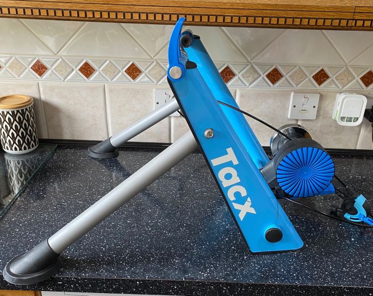 Tacx Bike Trainer – Blue, Good Condition