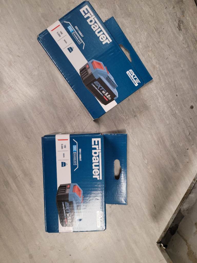 Erbauer EXT 18V 5.0Ah battery